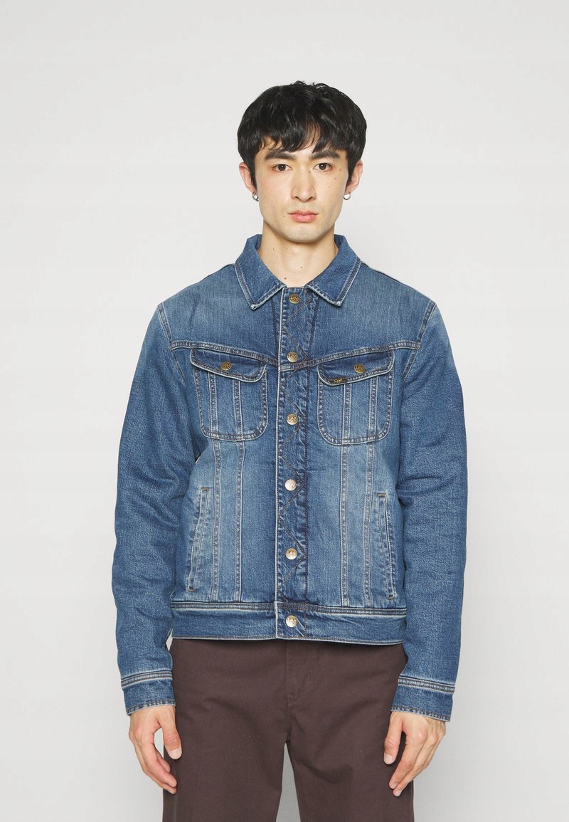 Džínová zateplená bunda Lee L