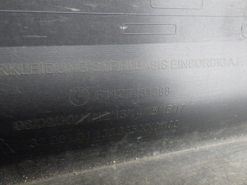 BMW 1 F40 19- bumper rear