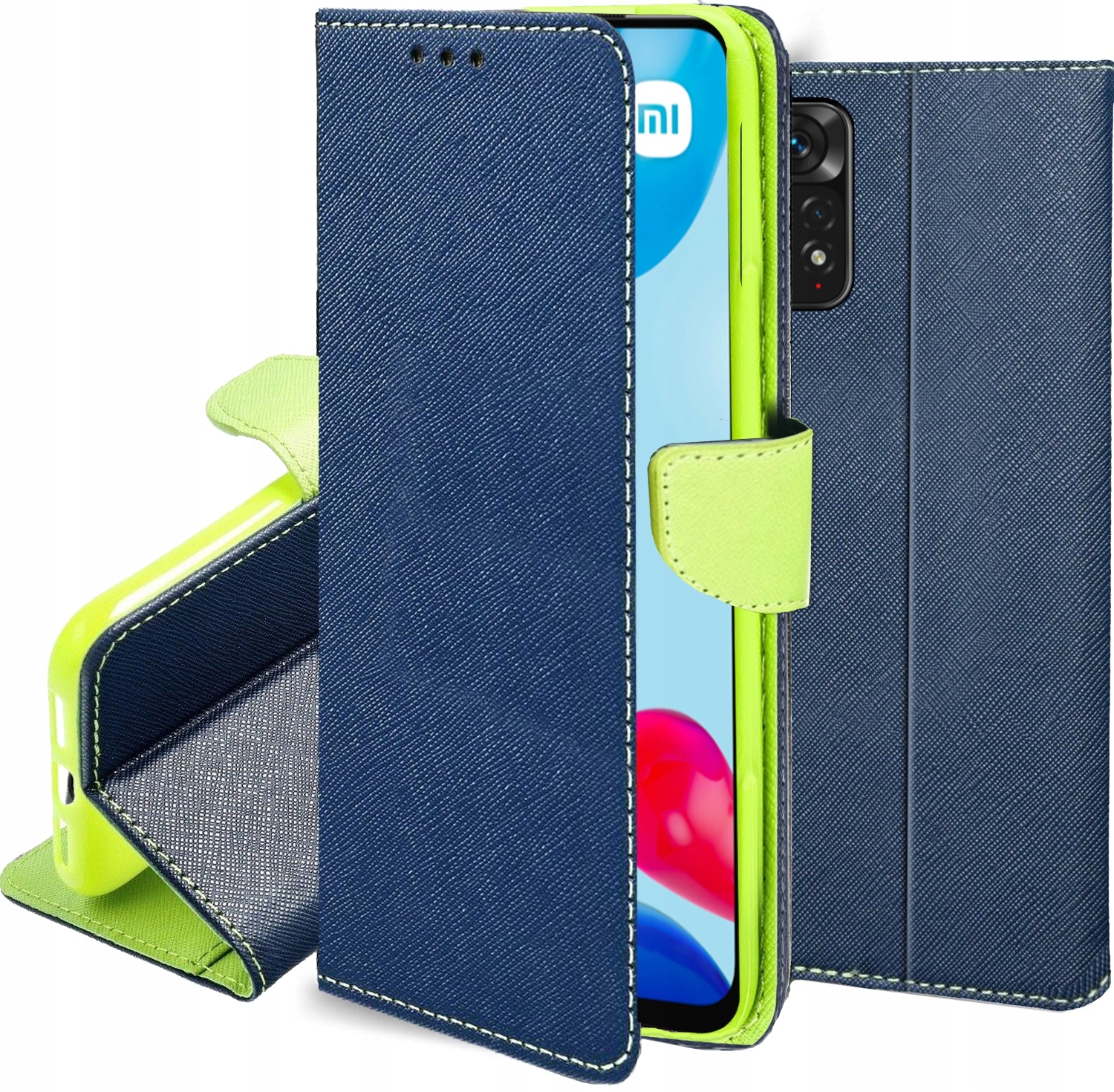 ETUI do XIAOMI REDMI NOTE 11 +SZKŁO Magnes FANCY