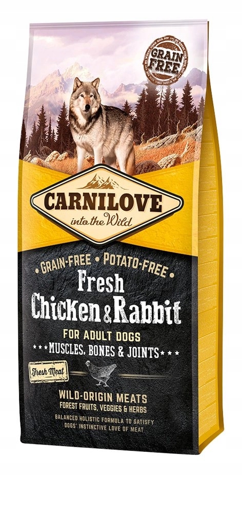Levně Carnilove Dog Fresh Chicken & Rabbit Adult 12kg