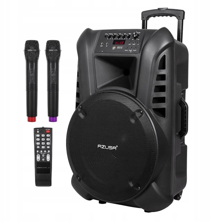 Kolumna Aktywna Azusa Bluetooth Karaoke Sd Usb MP3