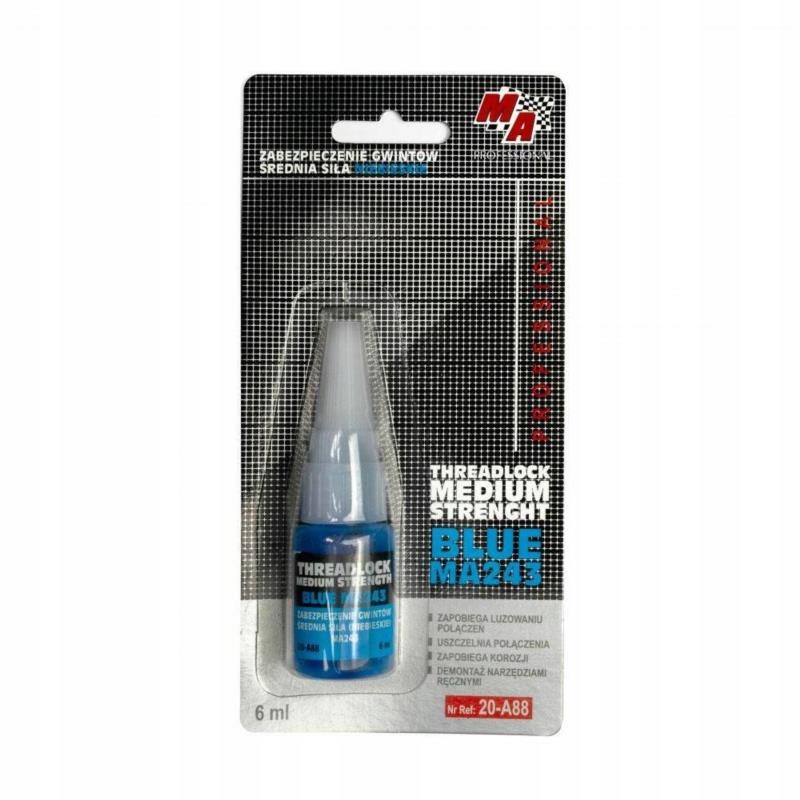 

Moje Auto Professional Klej do gwintów średni 6ml