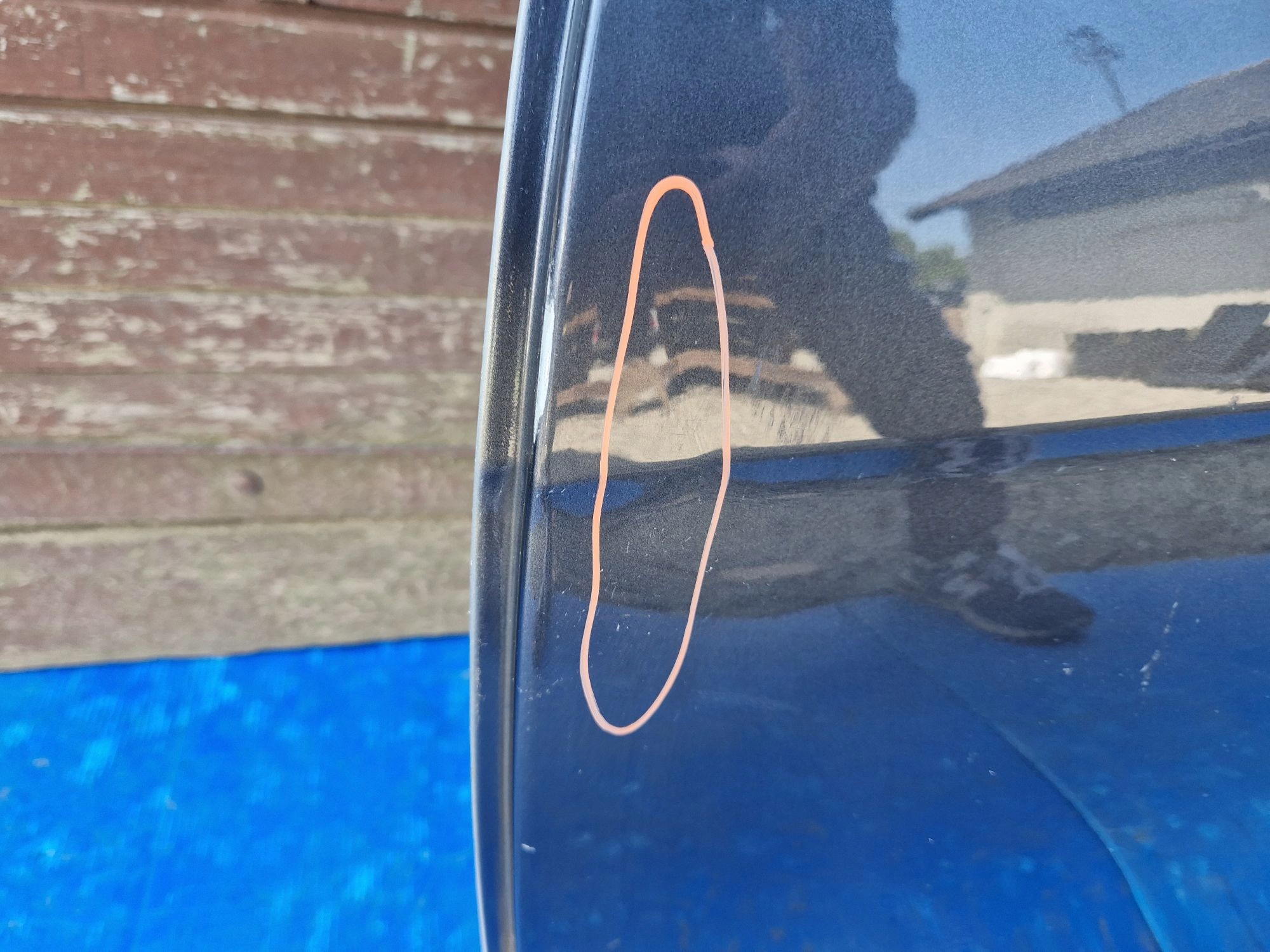 door left front MERCEDES C-KLASA W204 2007R->