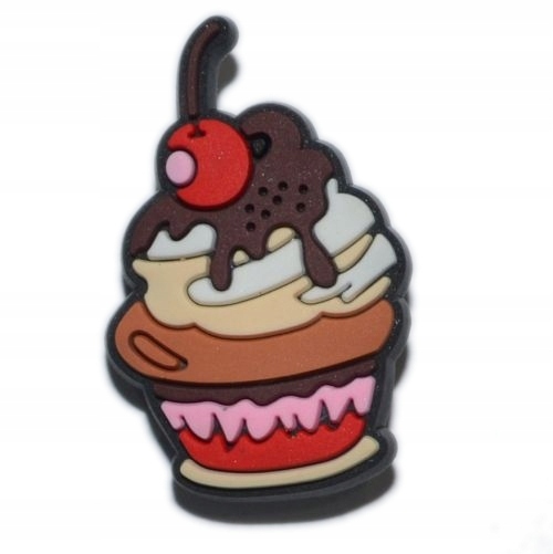 

Babeczka Przypinka do butów Z wisienką 4973