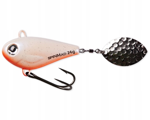 Wirujący ogonek SpinMad Jigmaster 12g 8cm kol.1404 1szt. różne głębokości