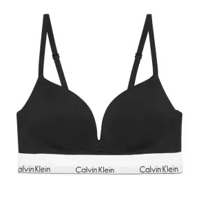 Biustonosz Calvin Klein Cotton Modal Push-Up Plunge 65C