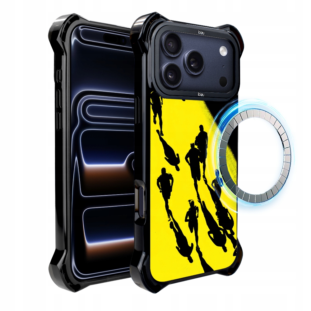 Pouzdro pro iPhone 17 Pro Ibizu DropGuard Ultra s MagSafe, #Move, Běh mistrů