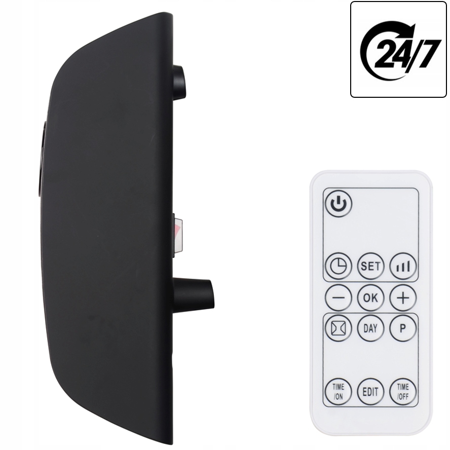 KURTYNA POWIETRZNA 2000W DOM ŁAZIENKA LED IP21+PILOT Marka Zilan