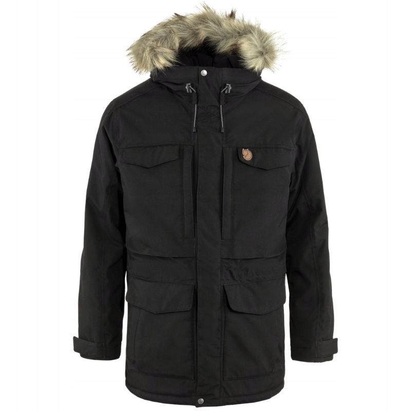 Kurtka męska Fjallraven Nuuk Parka Black [Rozmiar XL]