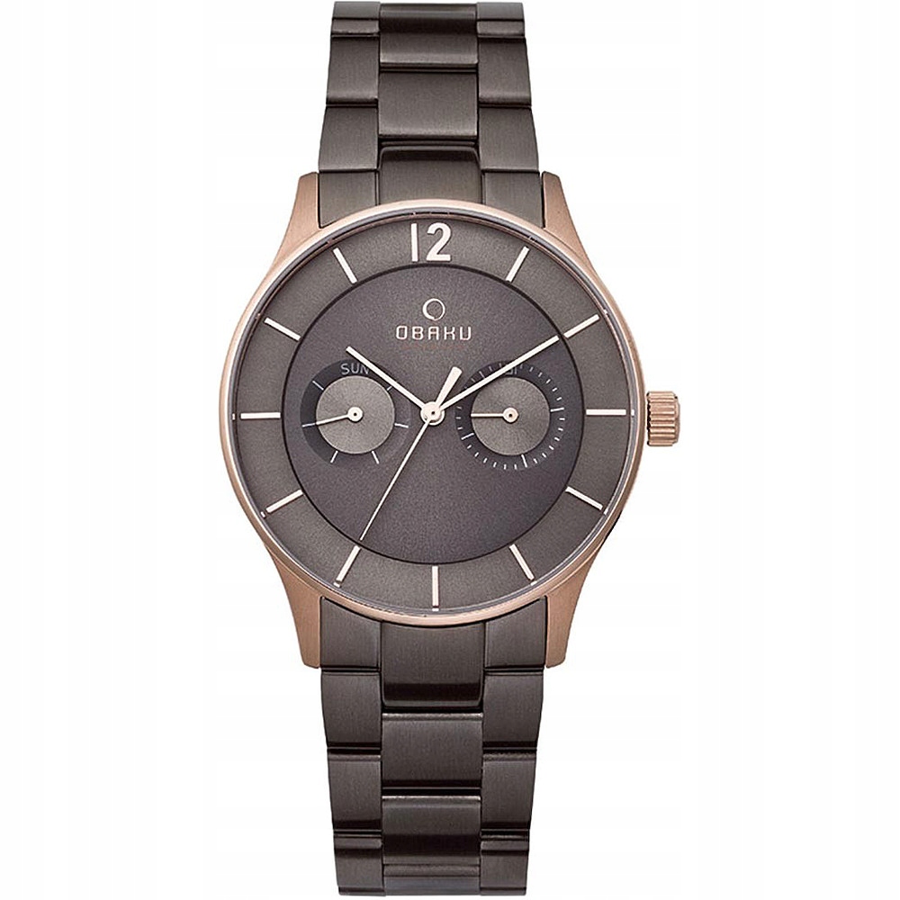 Pánské Hodinky Obaku Denmark V192GMVJSJ stříbrný náramek