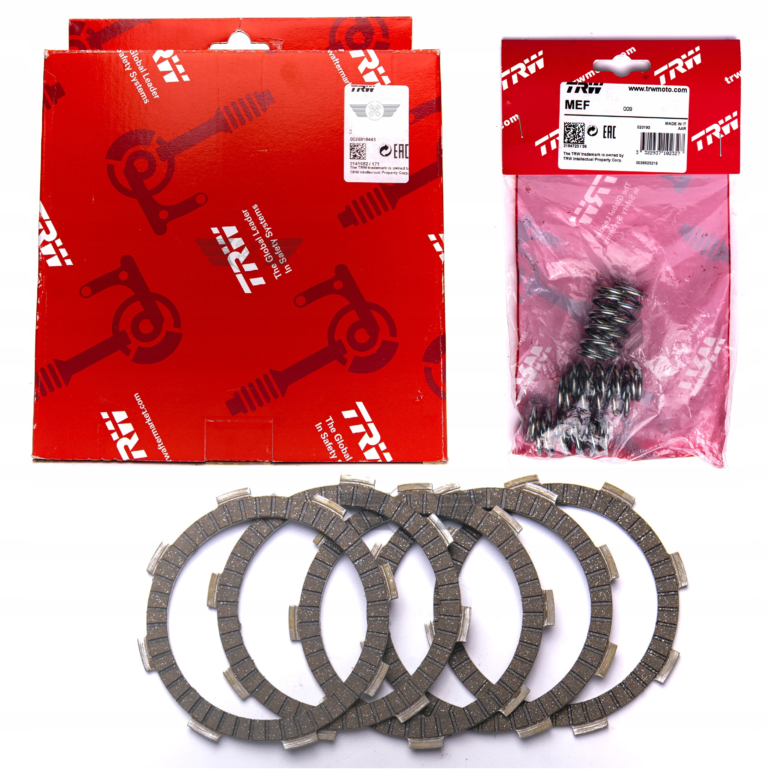 

Sprzęgło Trw Komplet Kawasaki ER-6 2006-2014