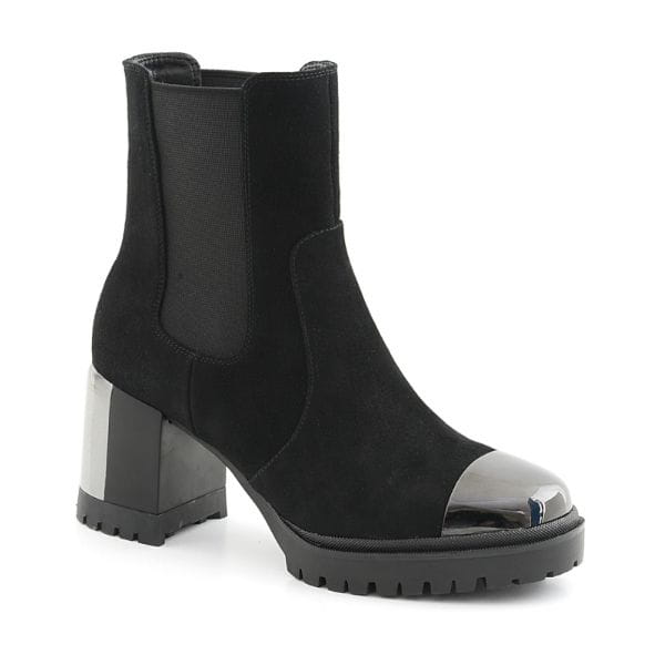 Dámské kotníkové boty Scaviola S-79 Black 40, Černá