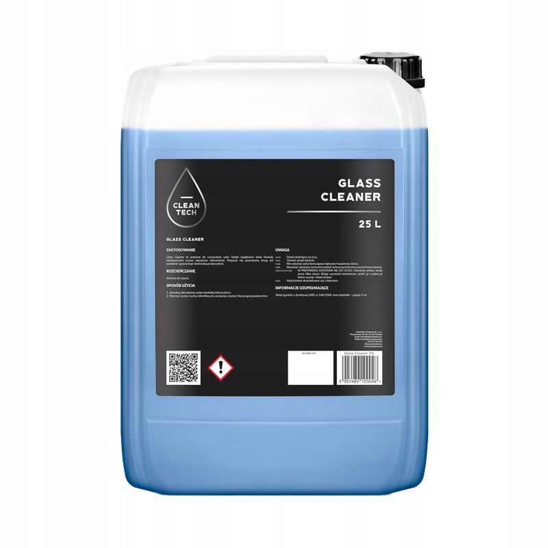 CLEANTECH GLASS CLEANER 25L CT-GLASS25L