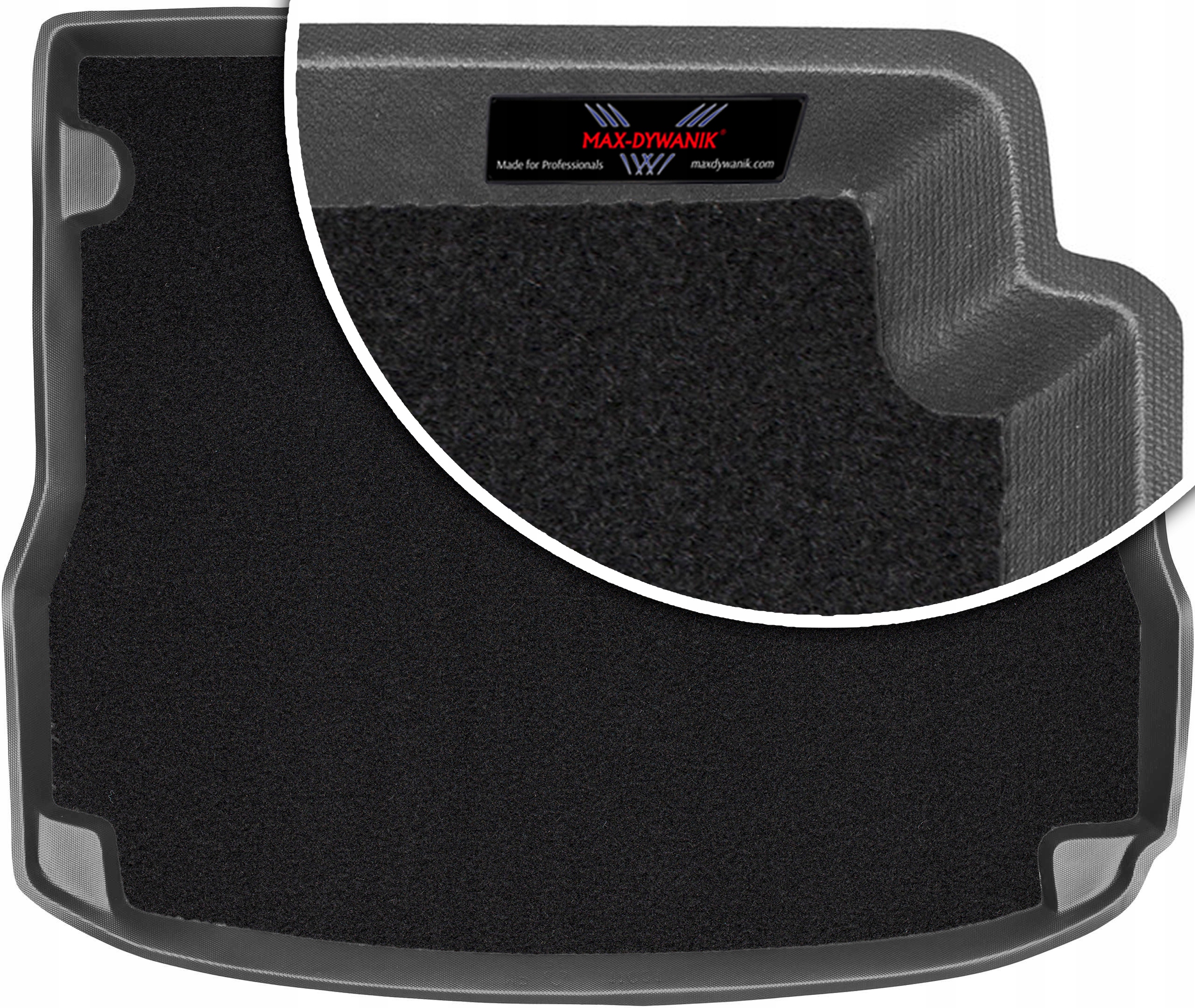 Audi Q5 I 8R Suv 2008-2017 Koberec do zavazadlového prostoru s velurovou podložkou