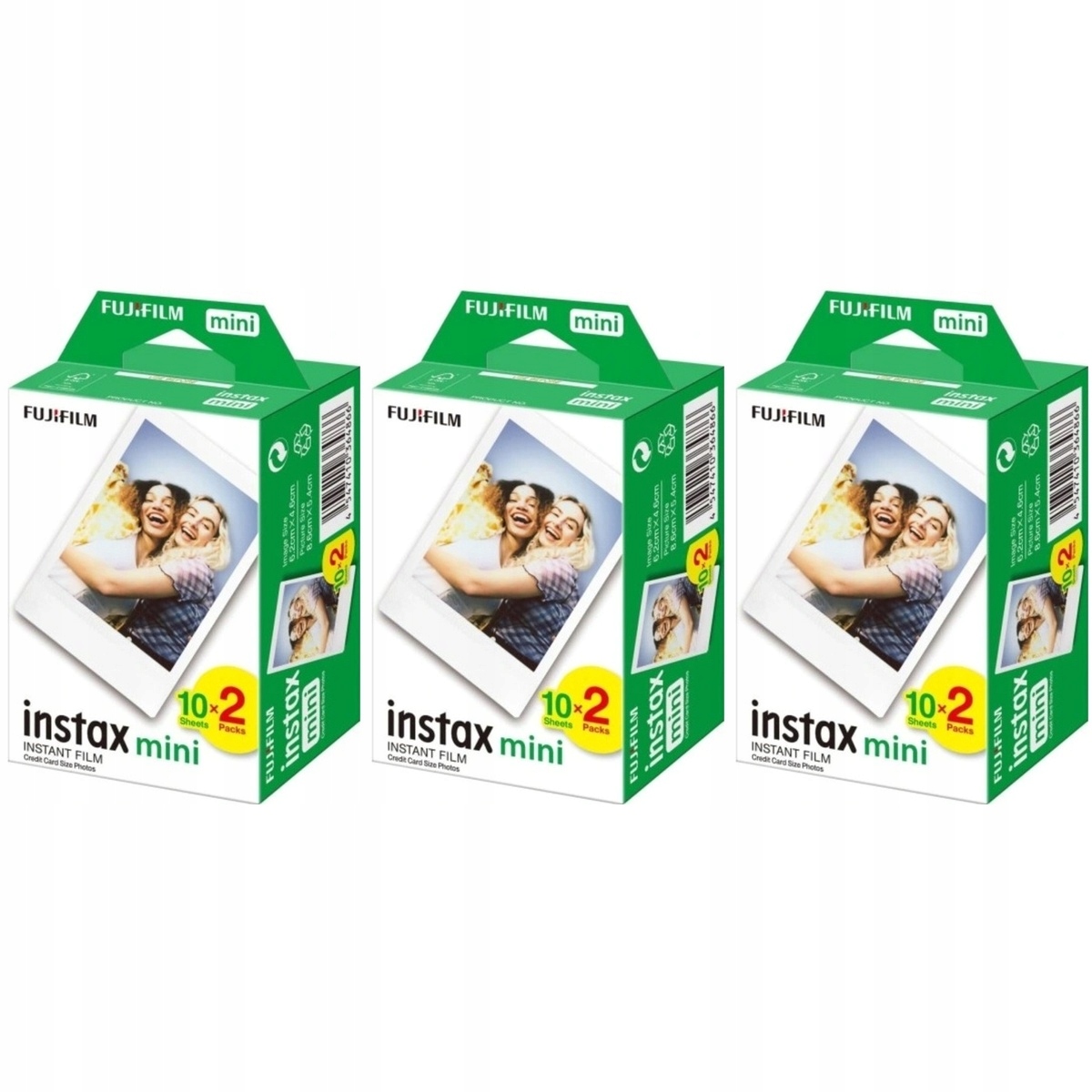 Fujifilm Instax Mini Glossy 60 wkładów do aparatu natychmiastowego