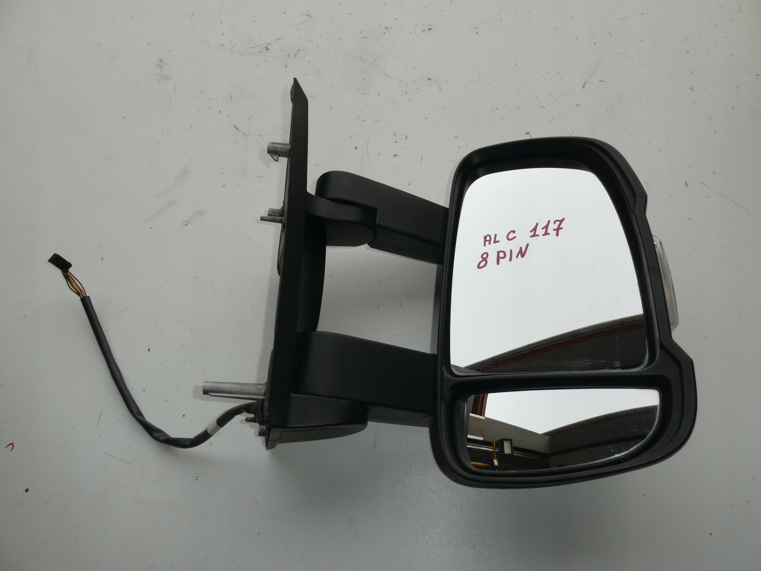 DUCATO III BOXER II JUMPER II mirror right electrics 8 PIN
