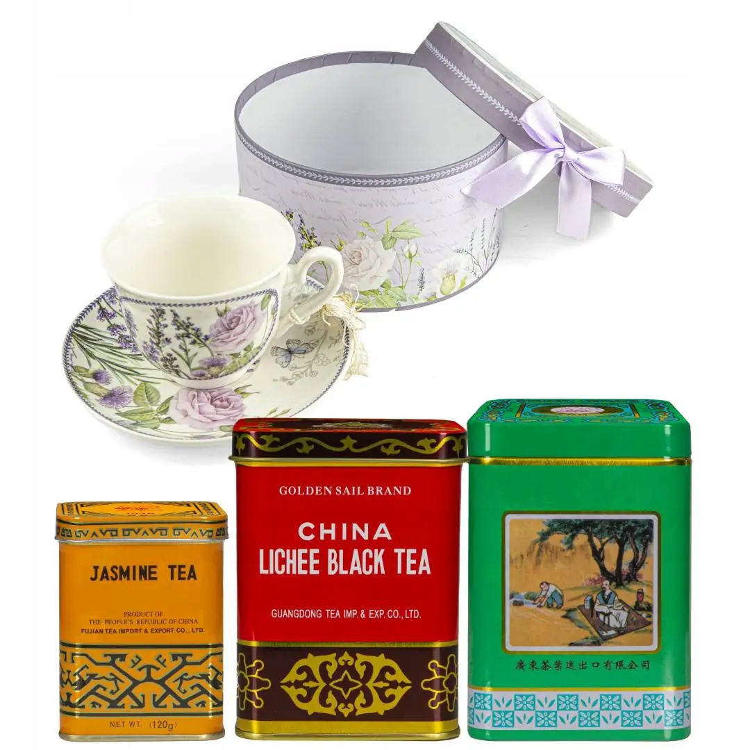 Darčeková sada – porcelánová šálka sada čajov