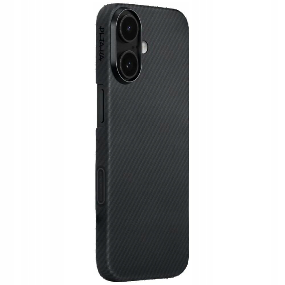 Pouzdro Pro Iphone 17 Pitaka Ultra-slim Magsafe Černošedé