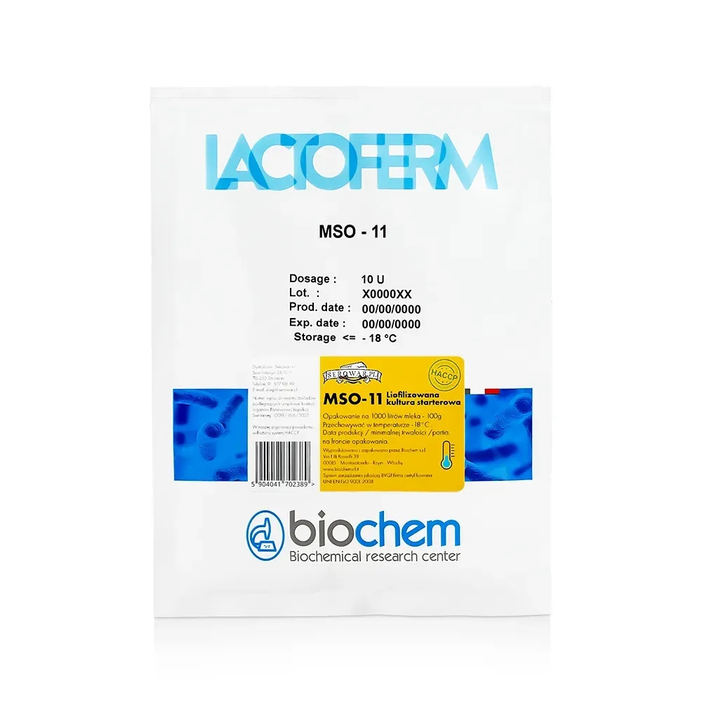 Levně MSO-11 – startovací kultura (bakterie), balení na 1000 l mléka (100 g)