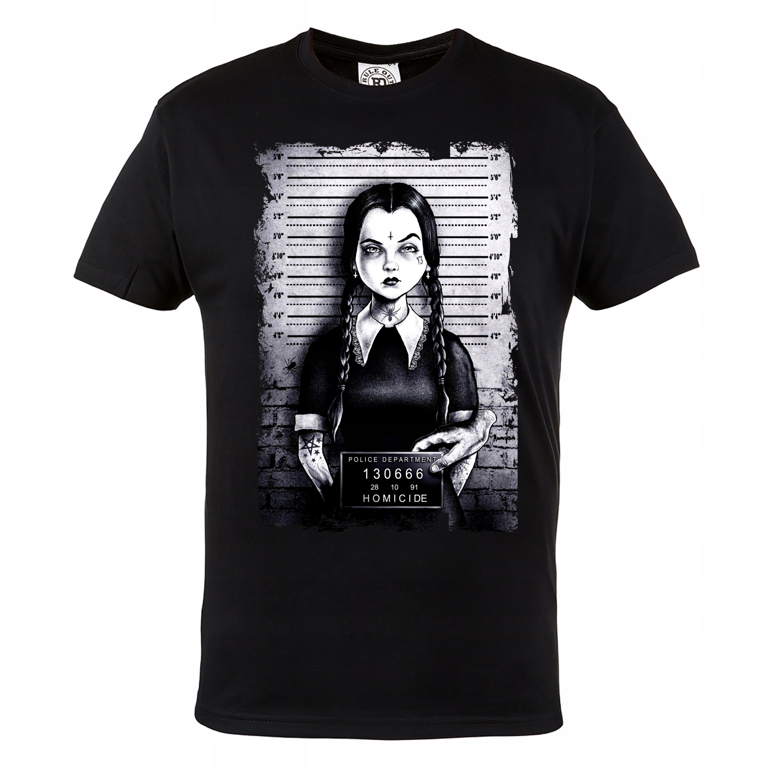 

Koszulka Halloween Horror Wednesday Addams HAL108