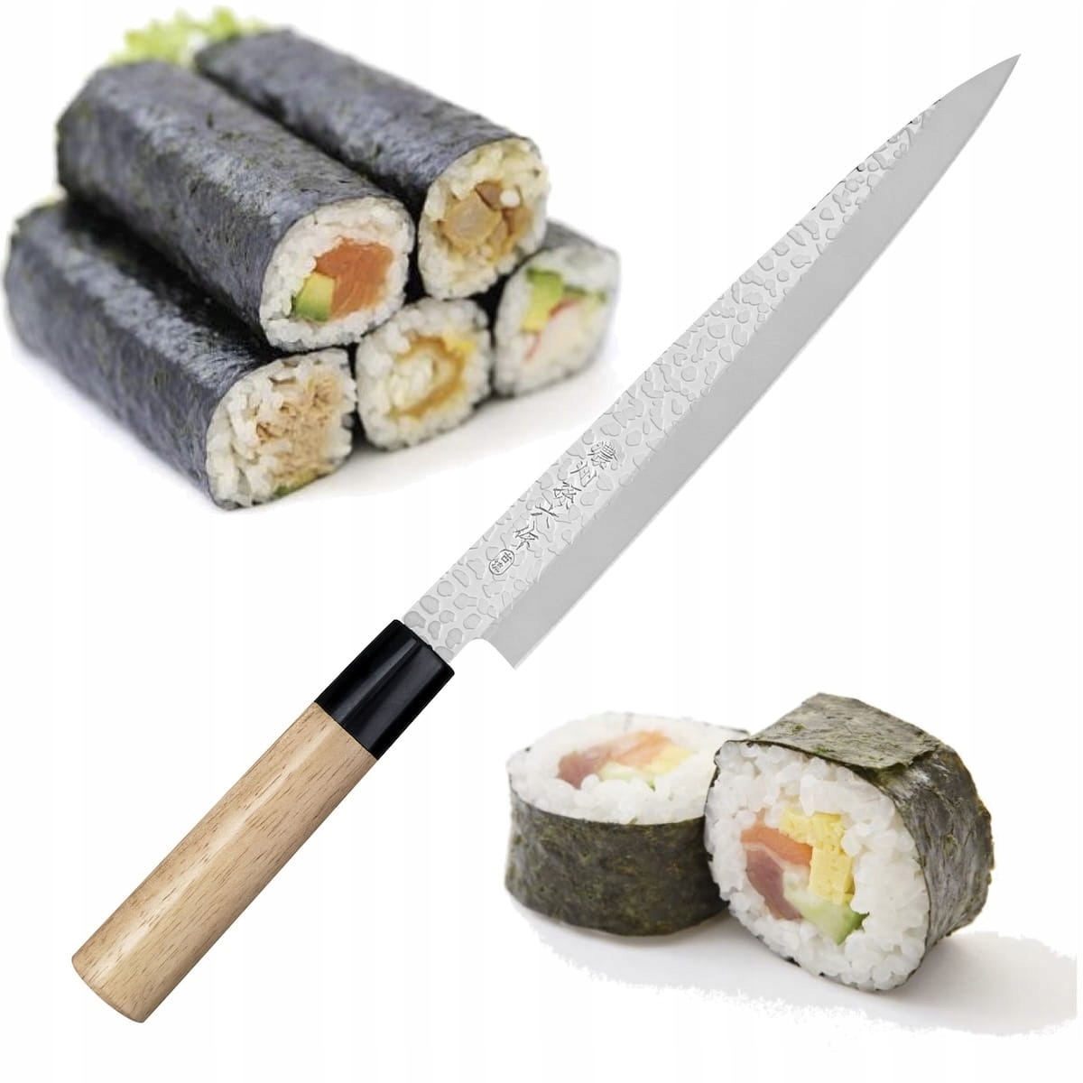 Satake Magoroku Saku japonský kuchyňský Nůž Yanagi Sashimi Sushi 21 cm