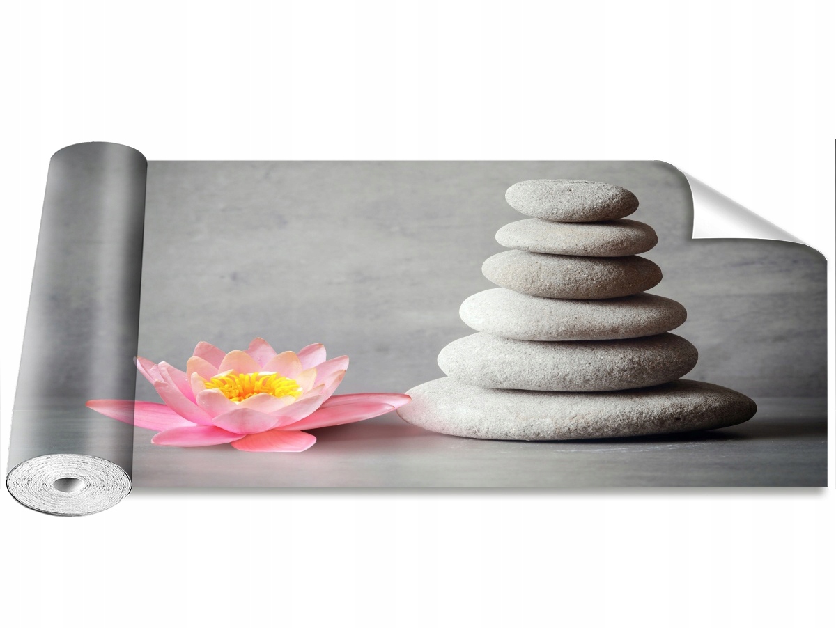 

Tapeta Samoprzylepna Lilia wodna Kamienie 250x104