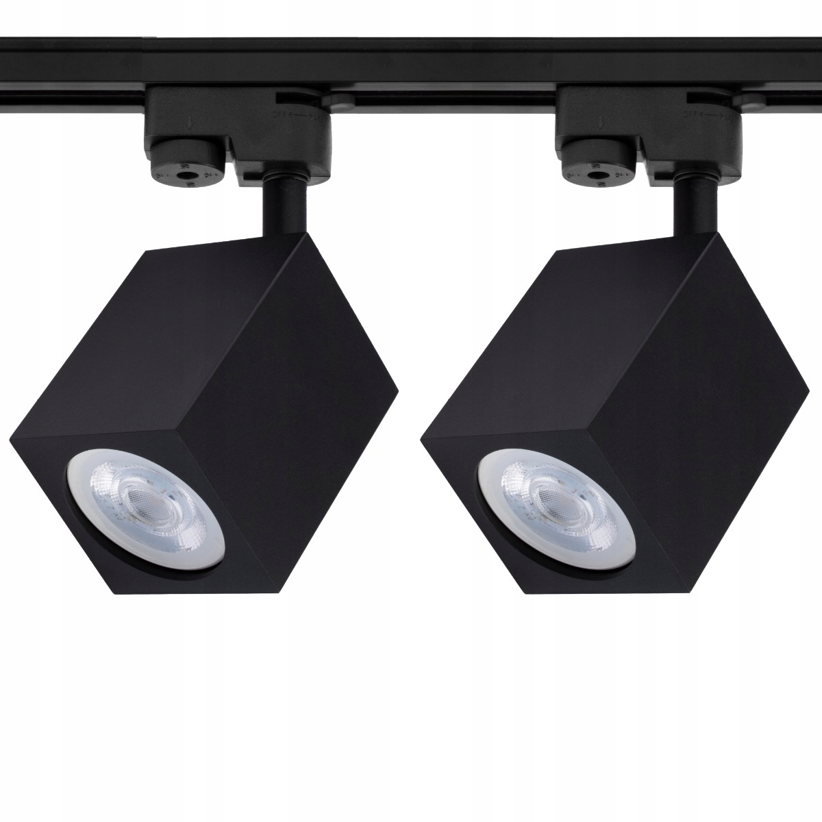 

Zestaw Szynoprzewód Szyna 1m 2x Lampa GU10 Led