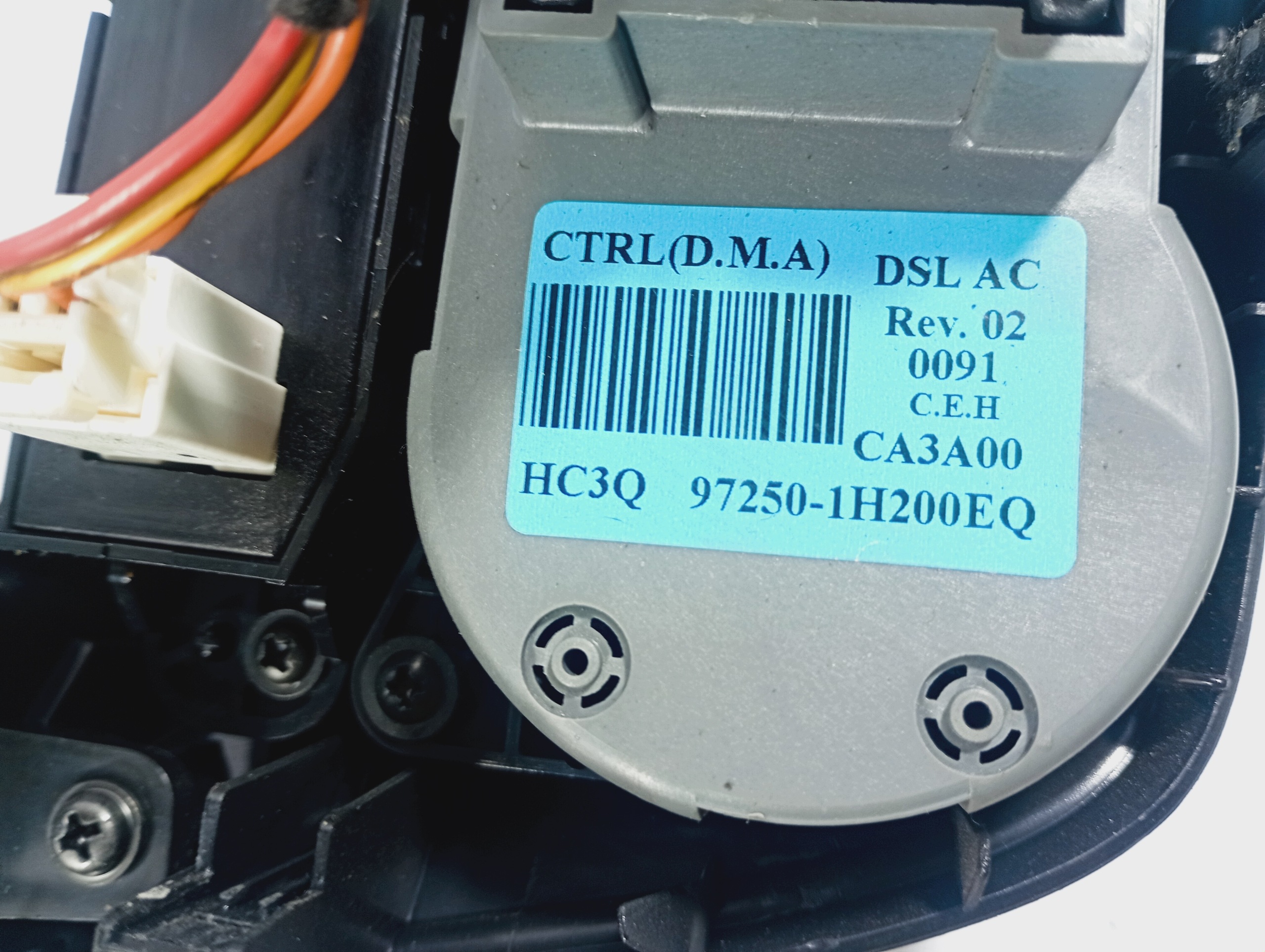 Unite commande clima z kratkami Bouches buses OE 972501H200EQ Kia Ceed 06-12