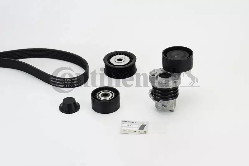 CONTINENTAL CTAM ZESTAW PASEK+NAPINACZ 7PK1605K1 Producent części Continental