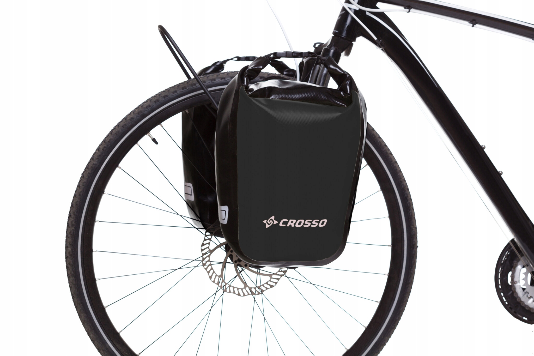 Sakwy Crosso Dry 30 System Rail Czarny kolor