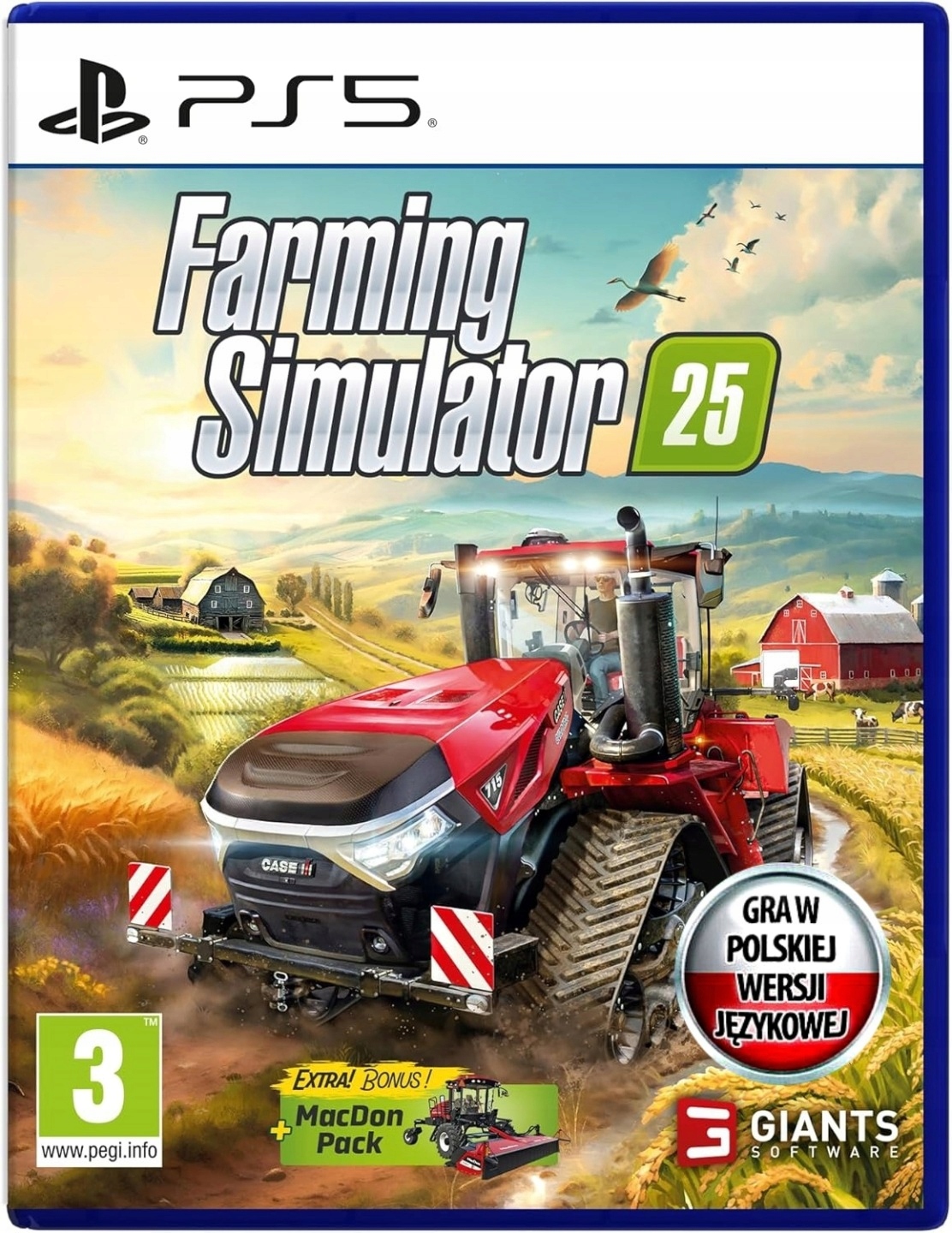 Farming Simulator 25 PlayStation 5 (PS5) pudełkowa
