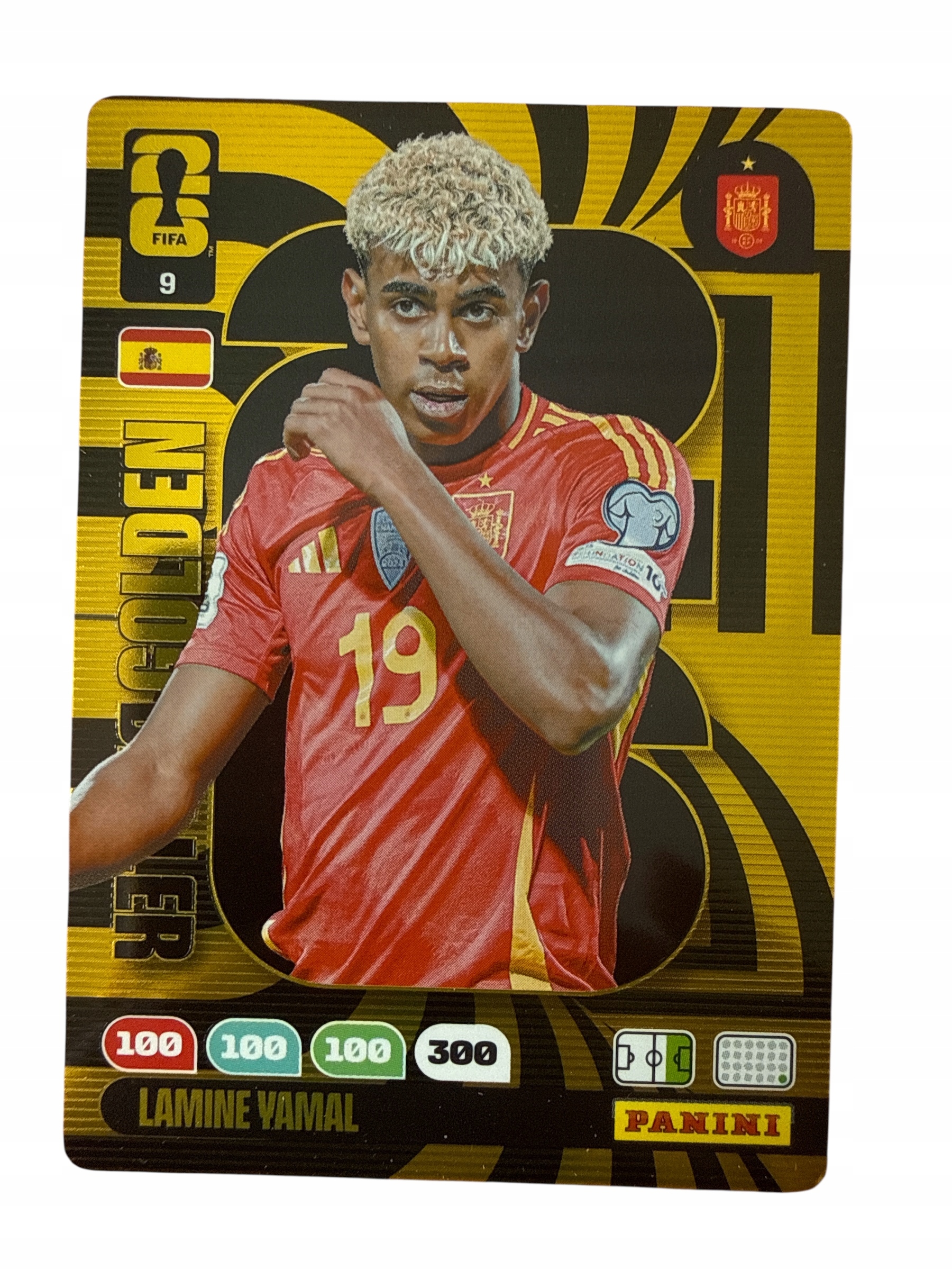 Fifa World Cup America 2026 Panini Golden Ballers 9 Yamal