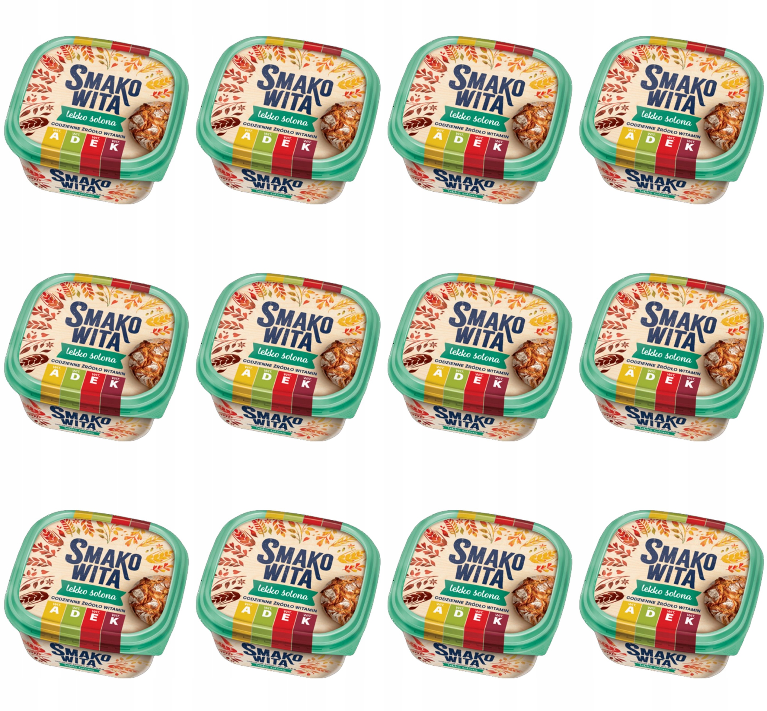 Smakowita lehce solená 450 g. Margarín polnatý X12