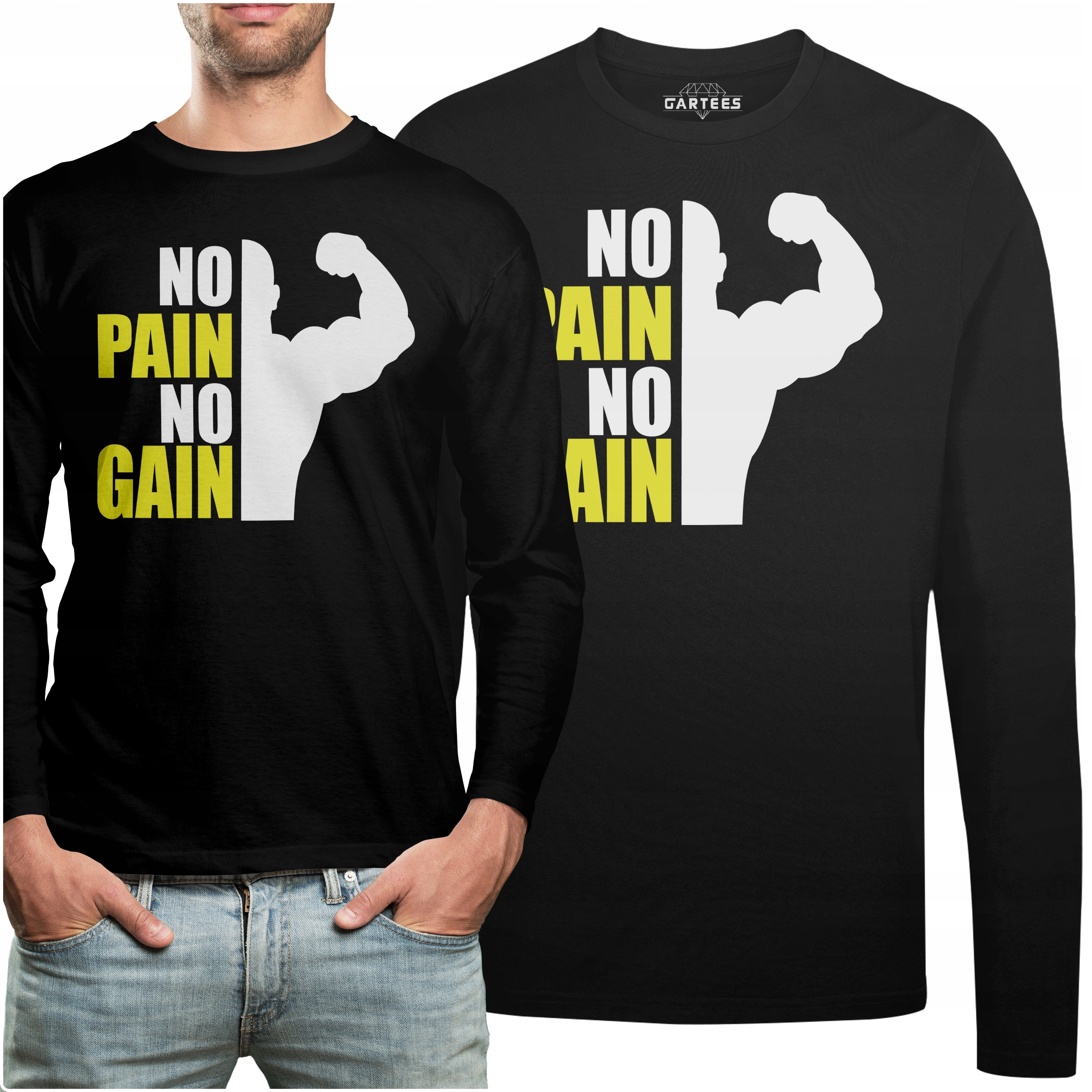 

Koszulka Long Pomysł Na Prezent No Pain No Gain