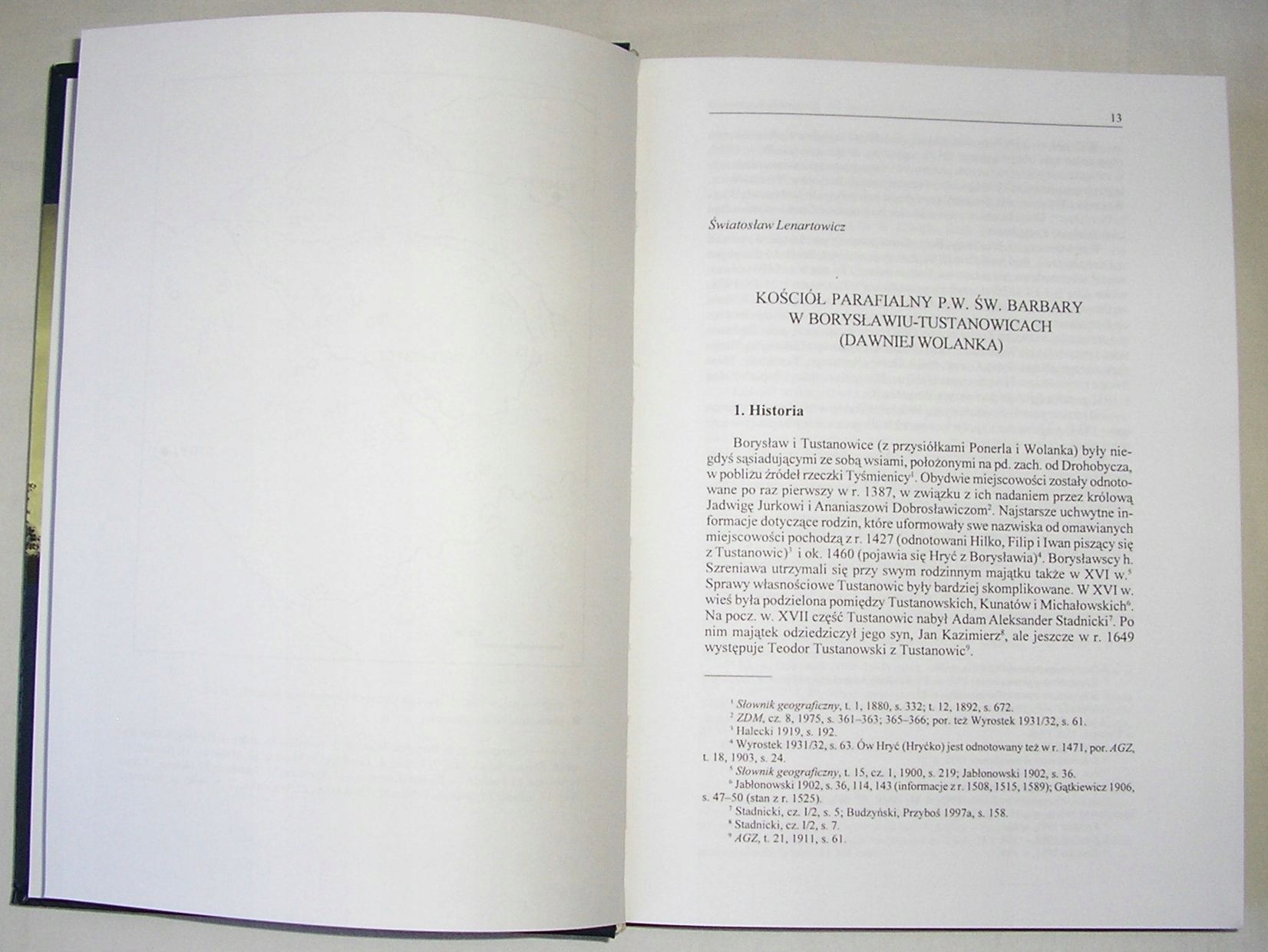 KOŚCIOŁY I KLASZTORY DAWNEGO WOJ. RUSKIEGO TOM 6 Język publikacji polski