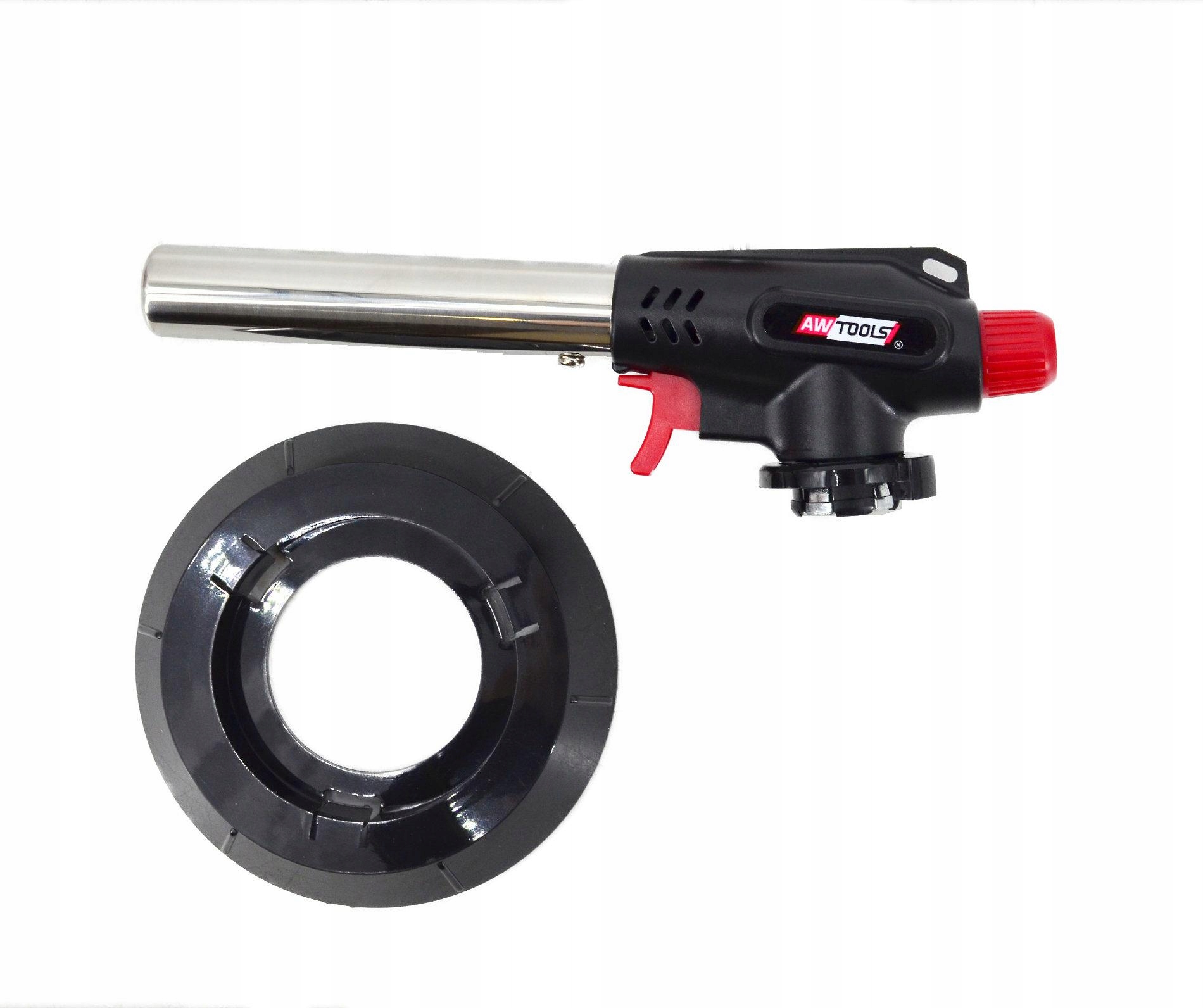 PALNIK GAZOWY PIEZO DŁUGI + PODSTAWA BUTLI AWTOOLS Kod producenta AW13809