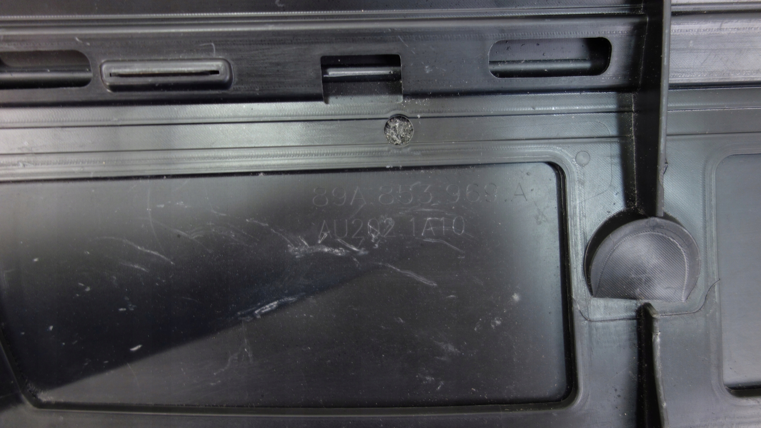 moulding door left rear part AUDI Q4 E-TRON 2021- 89A853969A