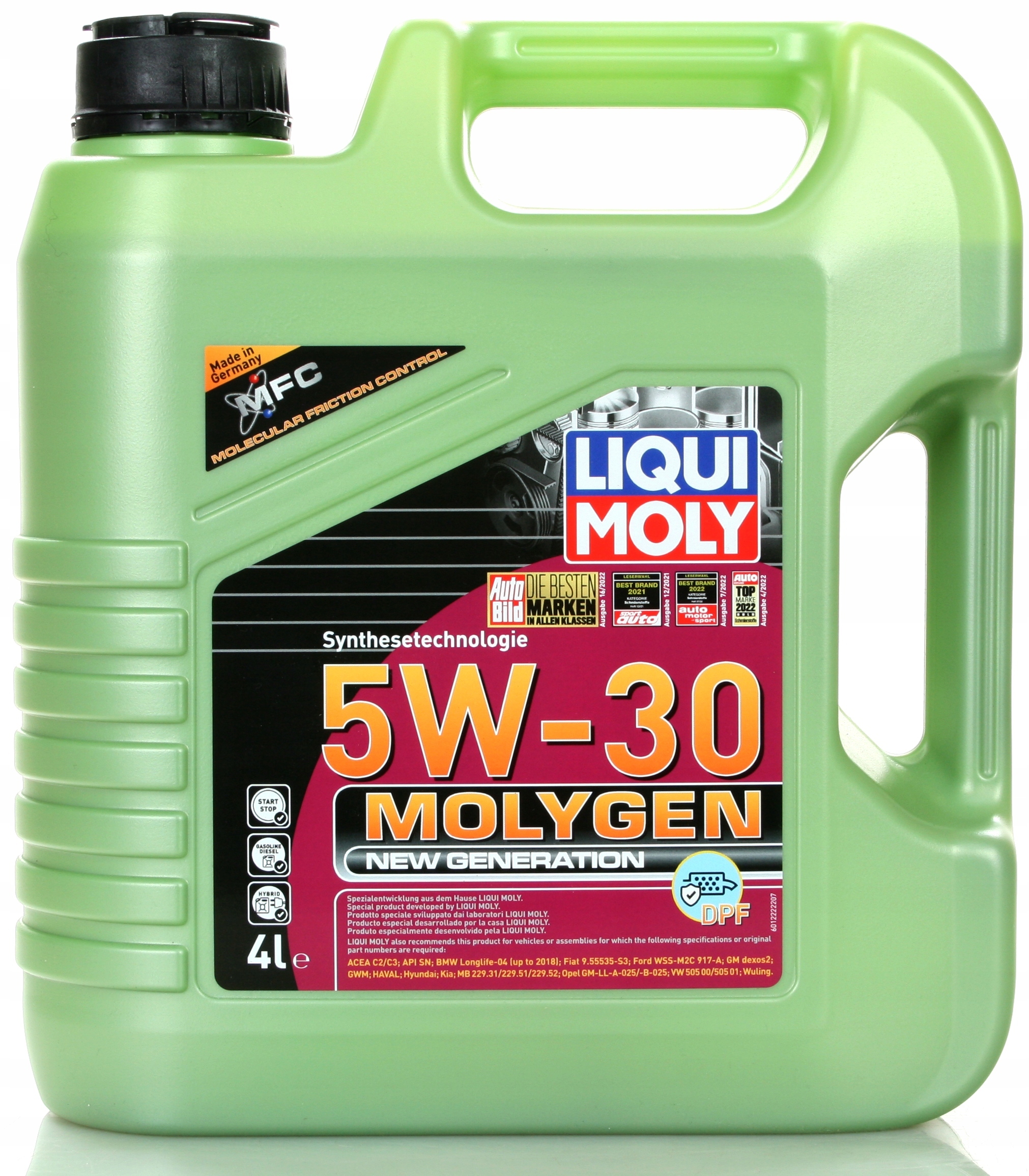 Olej Liqui Moly Molygen New Generation 5W30 DPF 4L
