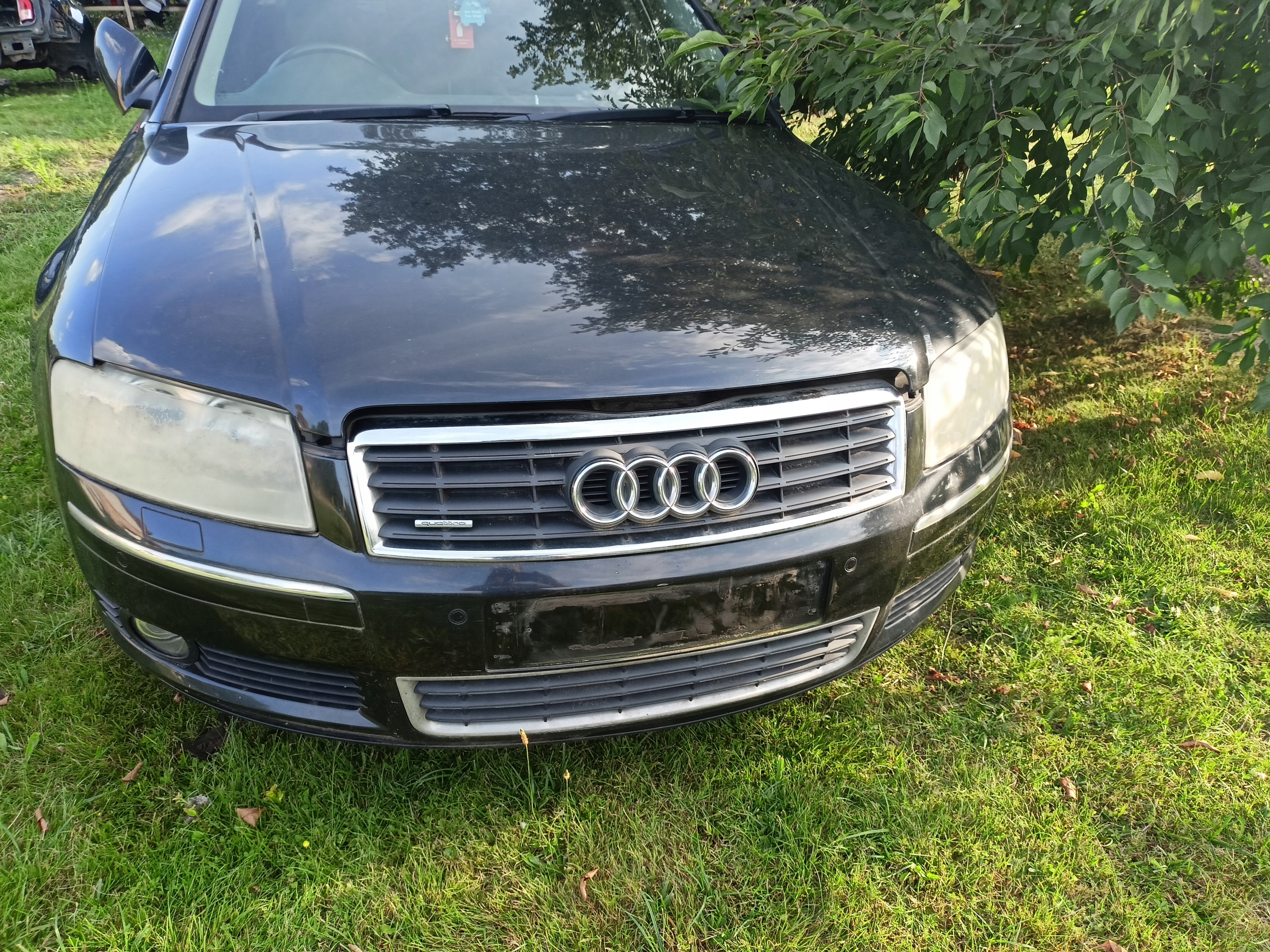 AUDI A8 D3 Lz9w ПЕРЕД КАПОТ БАМПЕР КРЫЛО ПЕРЕДНЯЯ ПАНЕЛЬ РАДИАТОР