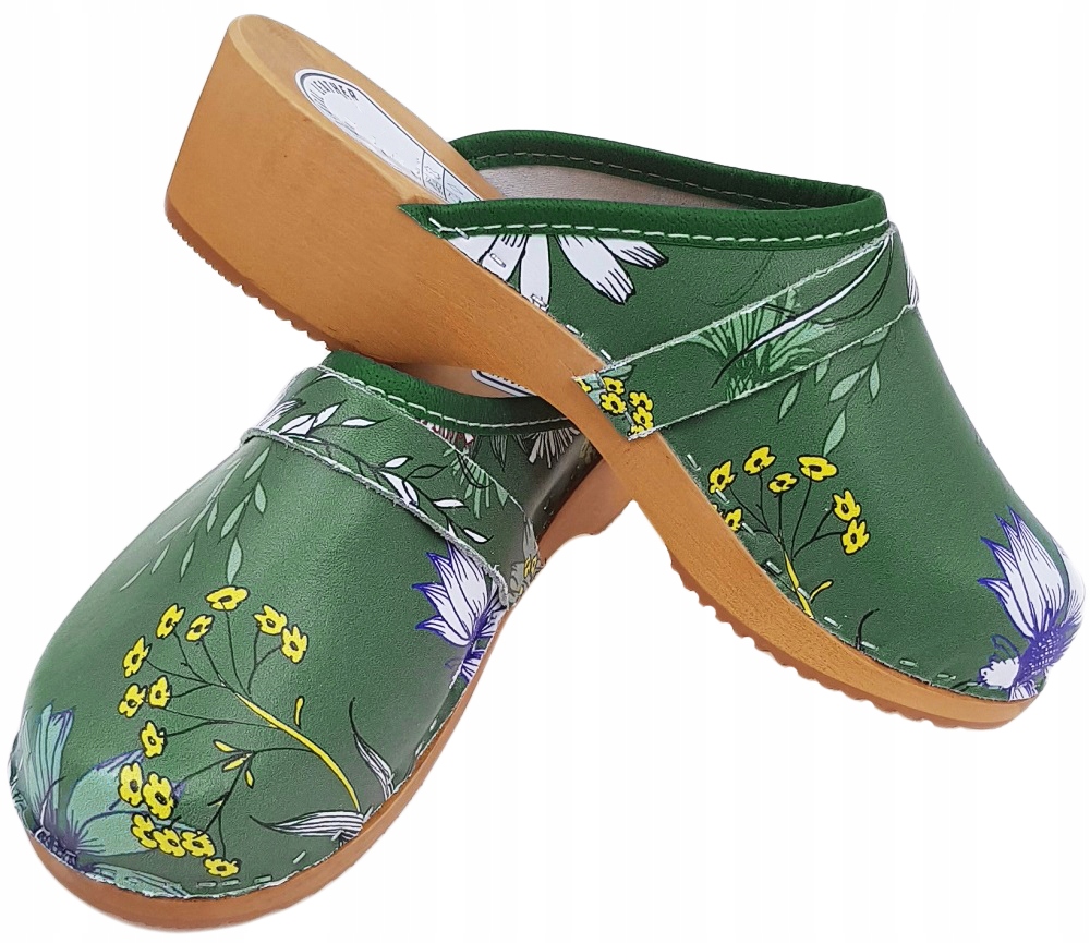 Drewniaki Chodaki Medyczne Zakryte NOWOŚĆ *41* Długość wkładki 26.5 cm