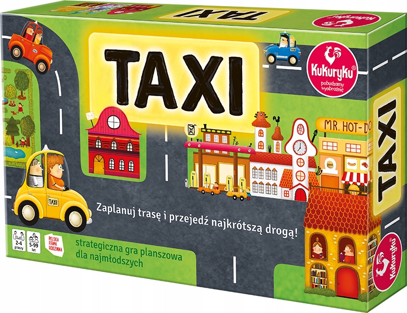 

Rodzinna Gra Planszowa Taxi 64190