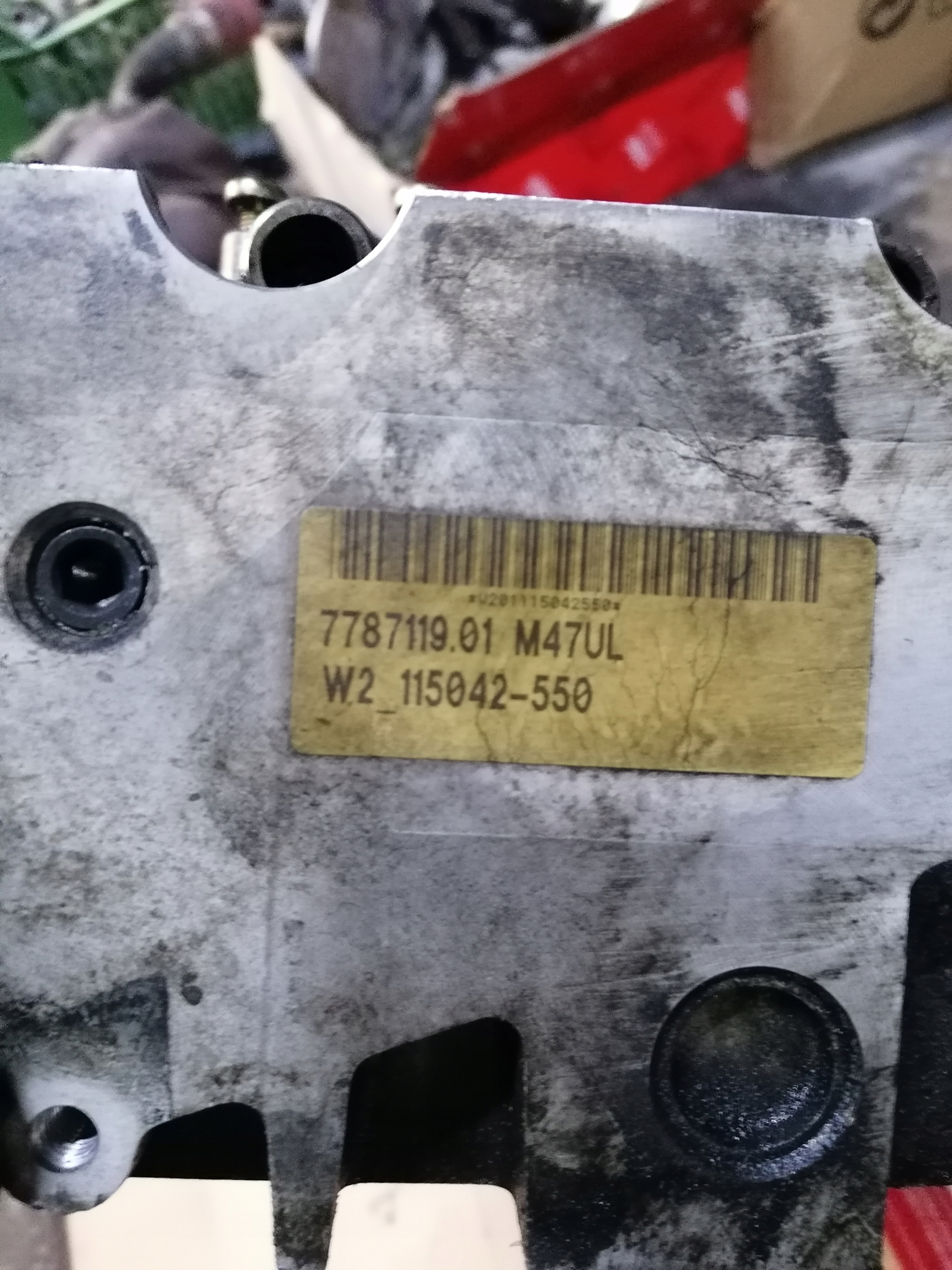 BMW 2.0 D M47 head. 7787119