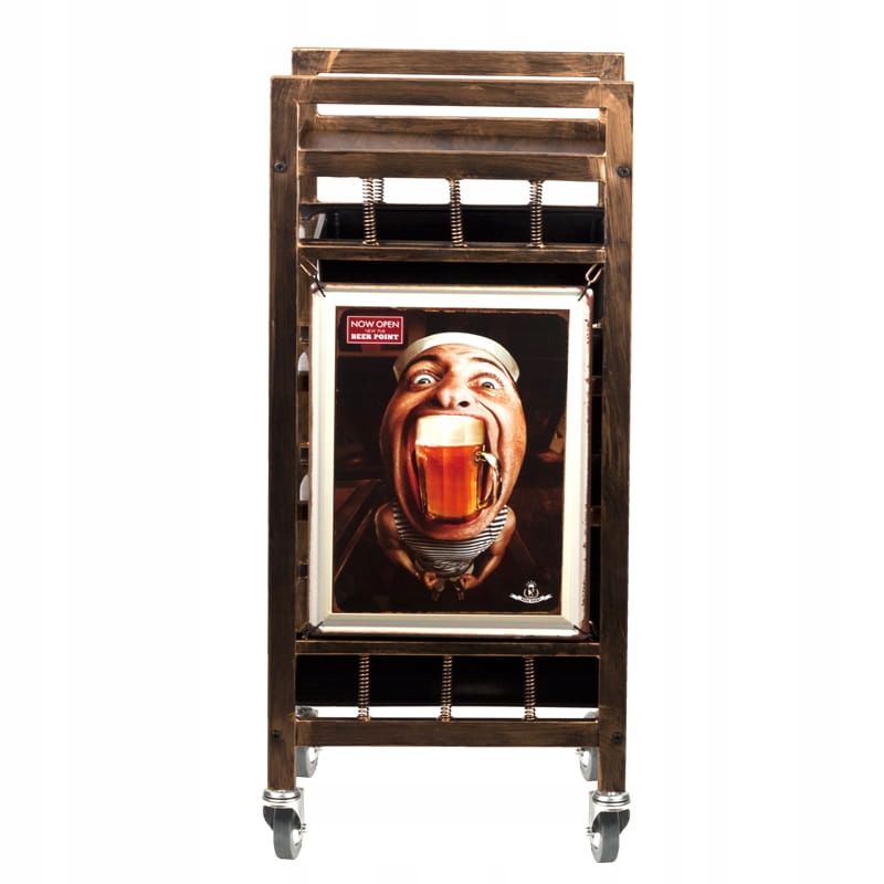 POMOCNIK WÓZEK FRYZJERSKI BARBERSKI ZŁOTY OLD GOLD Marka Activeshop