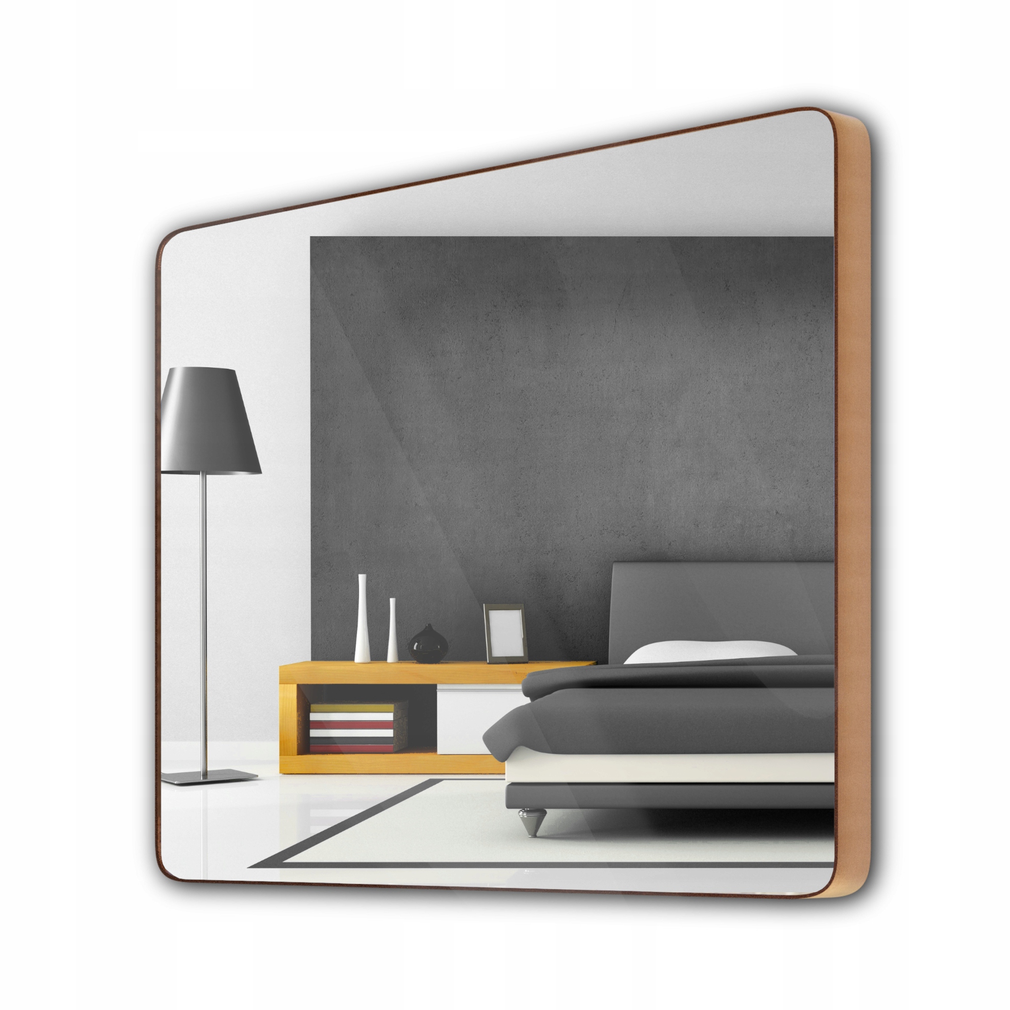 Zrkadlo ZLATÝ RÁM 140x80 GLAMOUR do kúpeľne obývačky
