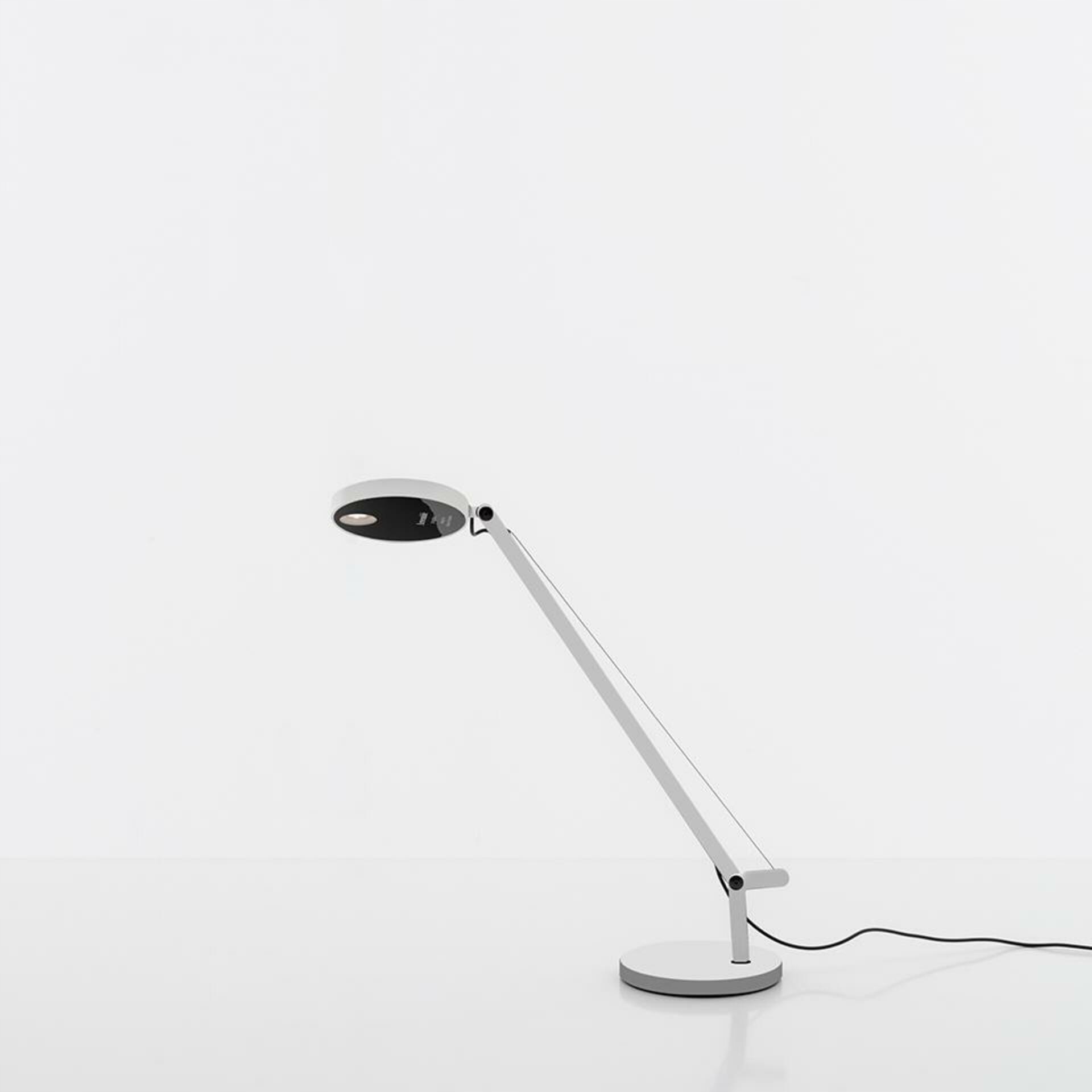 Artemide Demetra Micro biela stolná Led lampa 3000K design Fukasawa 6W