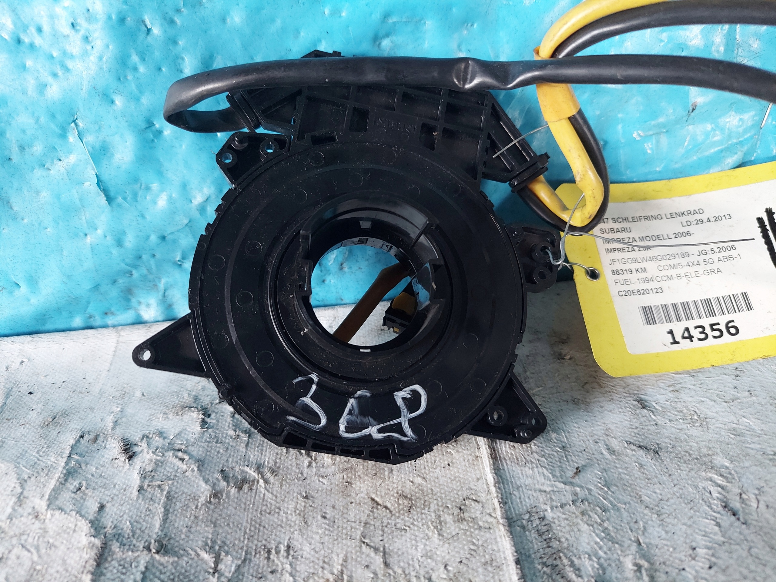anneau airbag SUBARU IMPREZA 2006 R