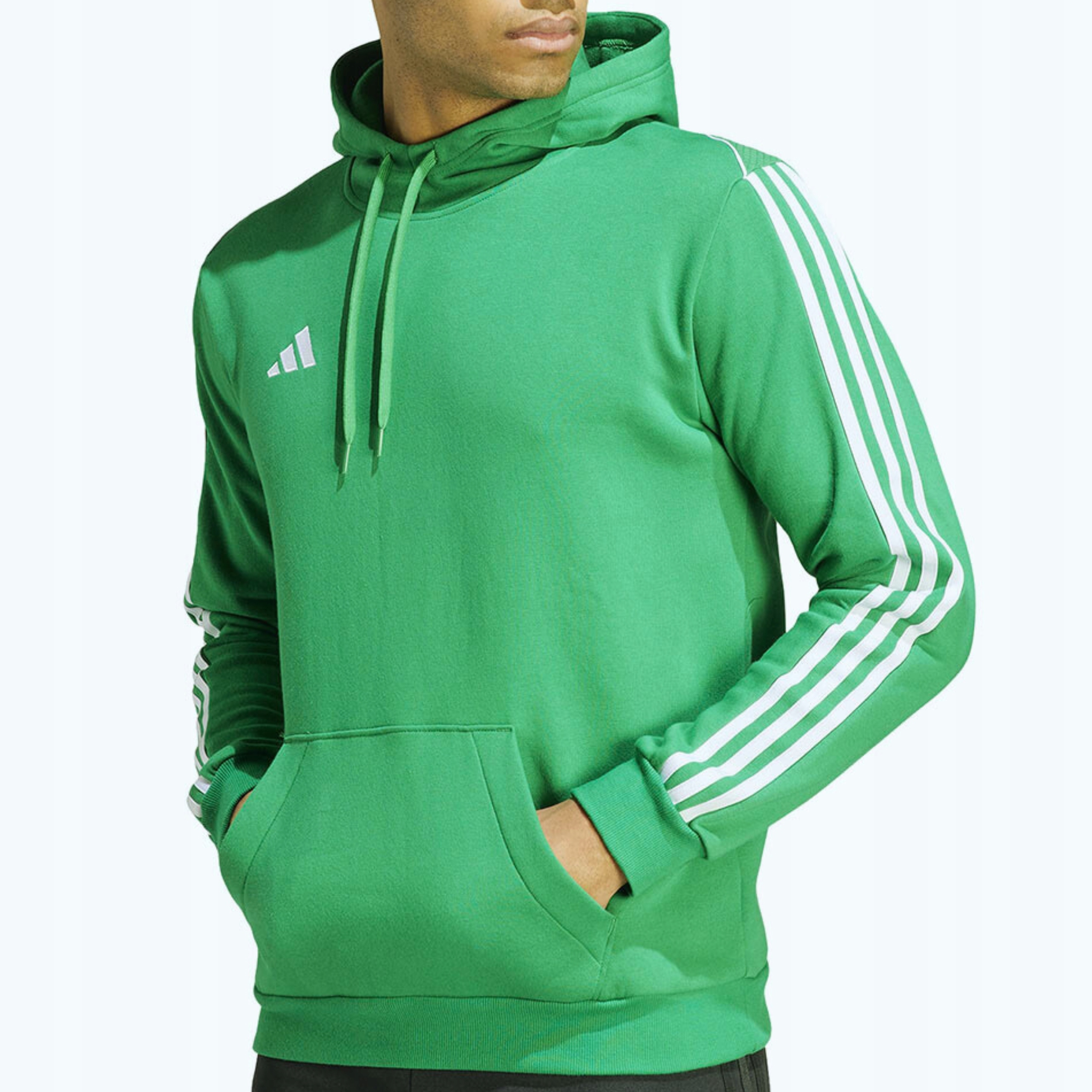 Adidas Pánská Mládežnická Bavlněná Mikina Premium S Kapucí Přes Hlavu