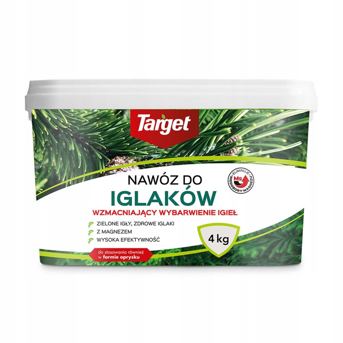 

Nawóz do iglaków zagęszczający 4 kg Target