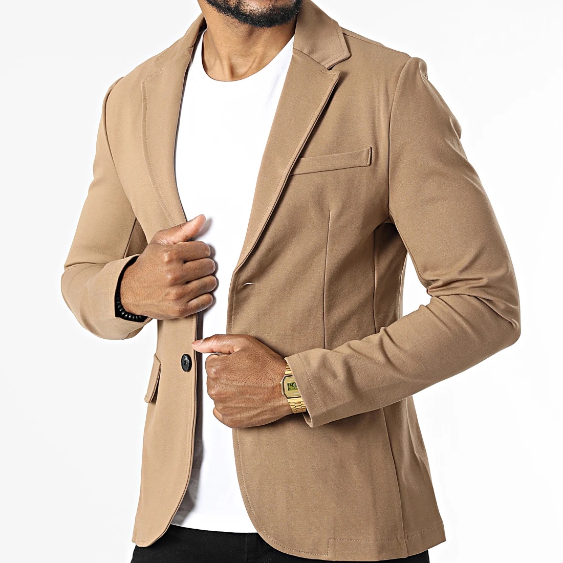 Sako Ležérní Volnočasové Sportovní Střih Slim Fit