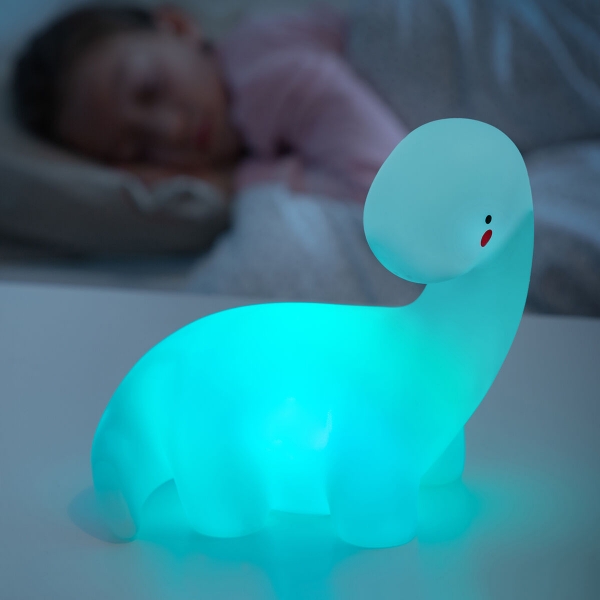 Lampa Dinozaur LED Wielokolorowa Lightosaurus InnovaGoods Płeć chłopcy dziewczynki